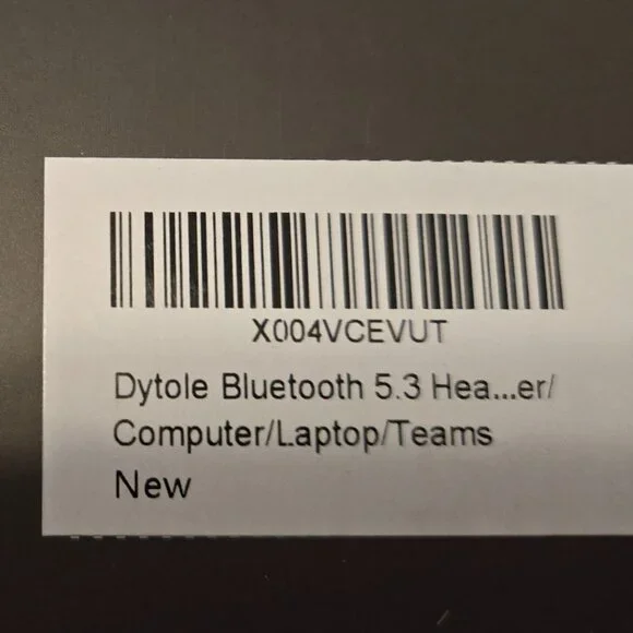 Wireless Headset w/ Mic for Work, Bluetooth 5.3 Headset w/ Noise Cancelling New - Picture 12 of 15